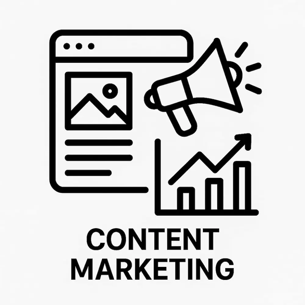 freelance digital marketing specialist in calicut shows Content marketing graphics